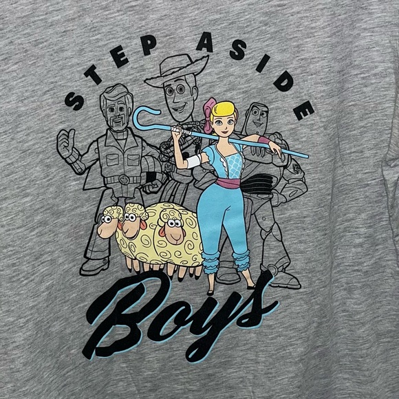 DISNEY PIXAR Toy Story 4 Women’s Short Sleeve Bo Step Aside Boys Top. Sz XXXL - Picture 2 of 4